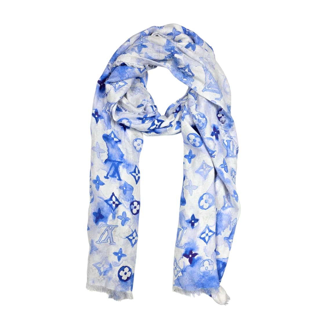 루이비통 워터컬러 모노그램 스카프 상품이미지3