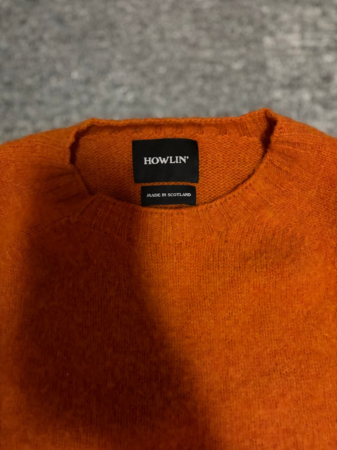 하울린 쉐기독 니트 탠저린 (tangerine) M 사이즈 상품이미지2