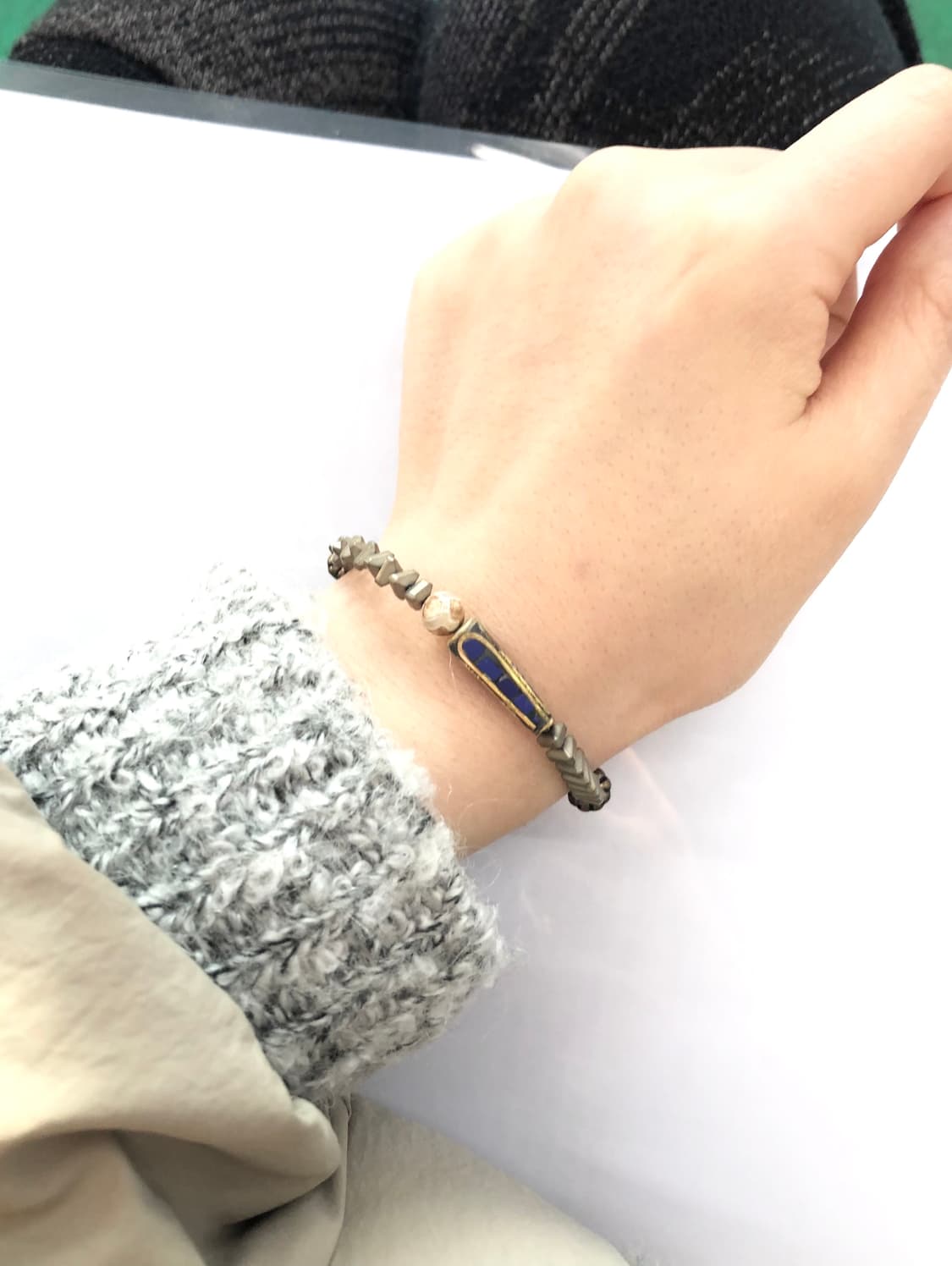 [휘마쿠마] 빈헤본 빈티지 남녀공용 팔찌 상품이미지2