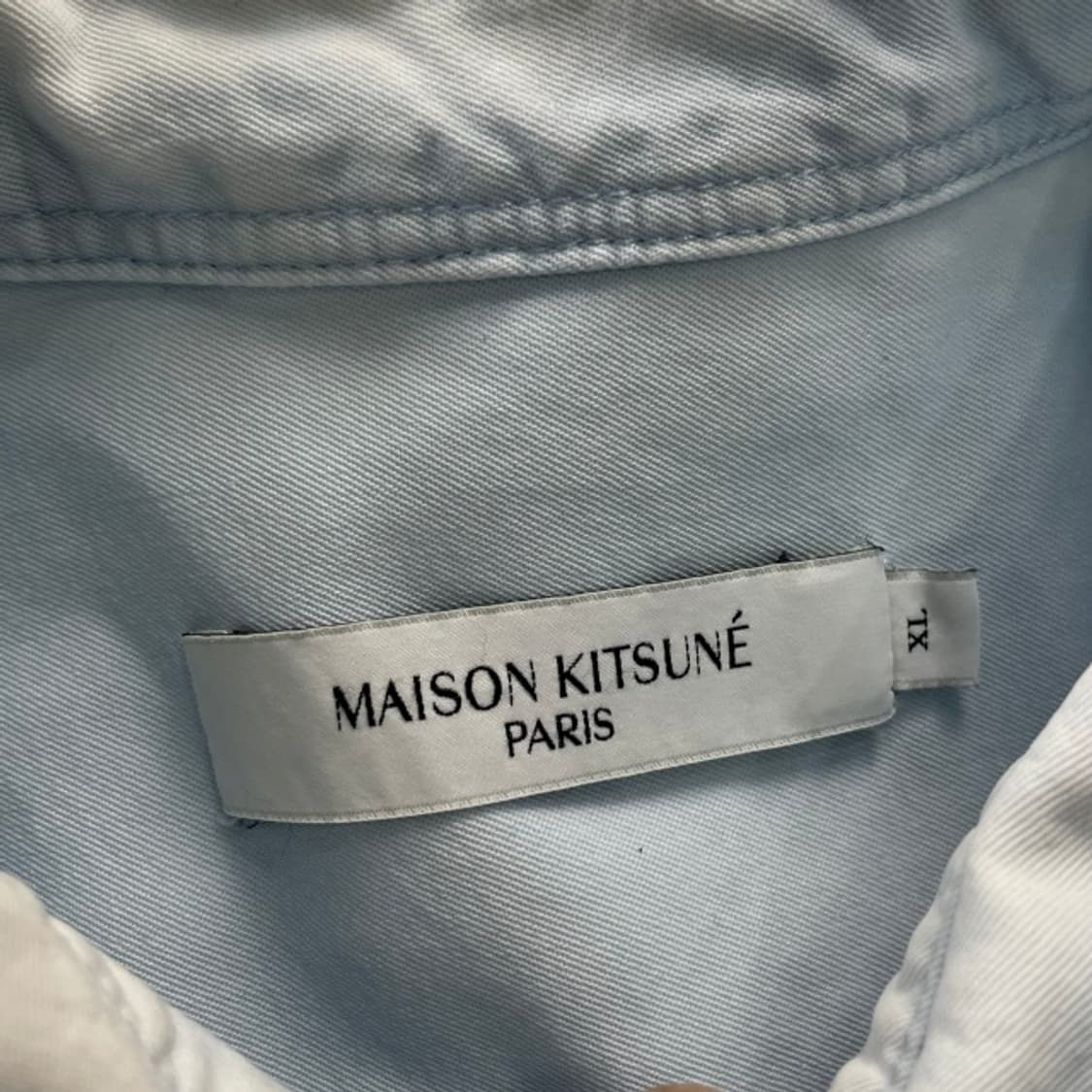 105 메종키츠네 드레스드 릴렉스 셔츠  상품이미지4