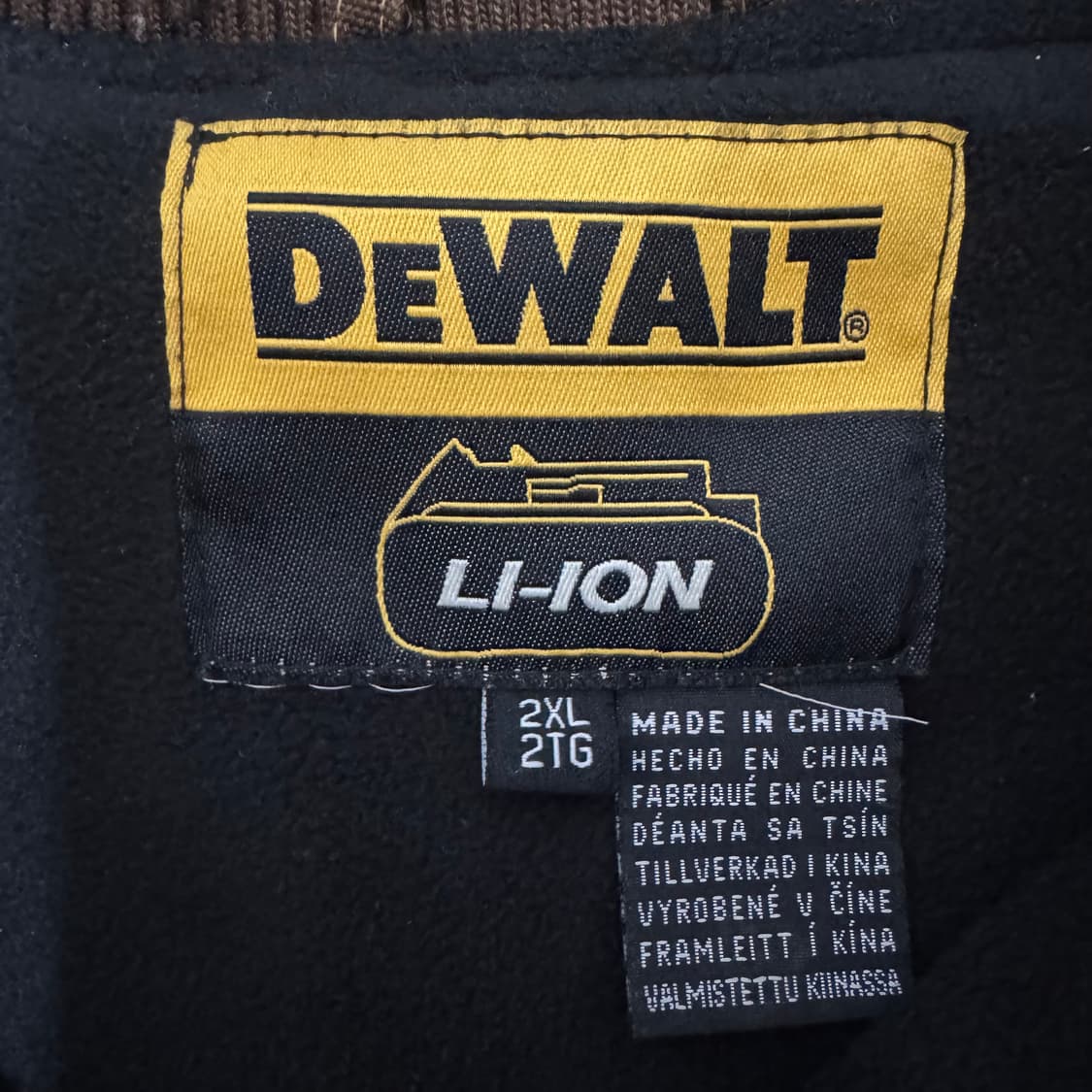 Dewalt 브라운 작업 후드 자켓 상품이미지5