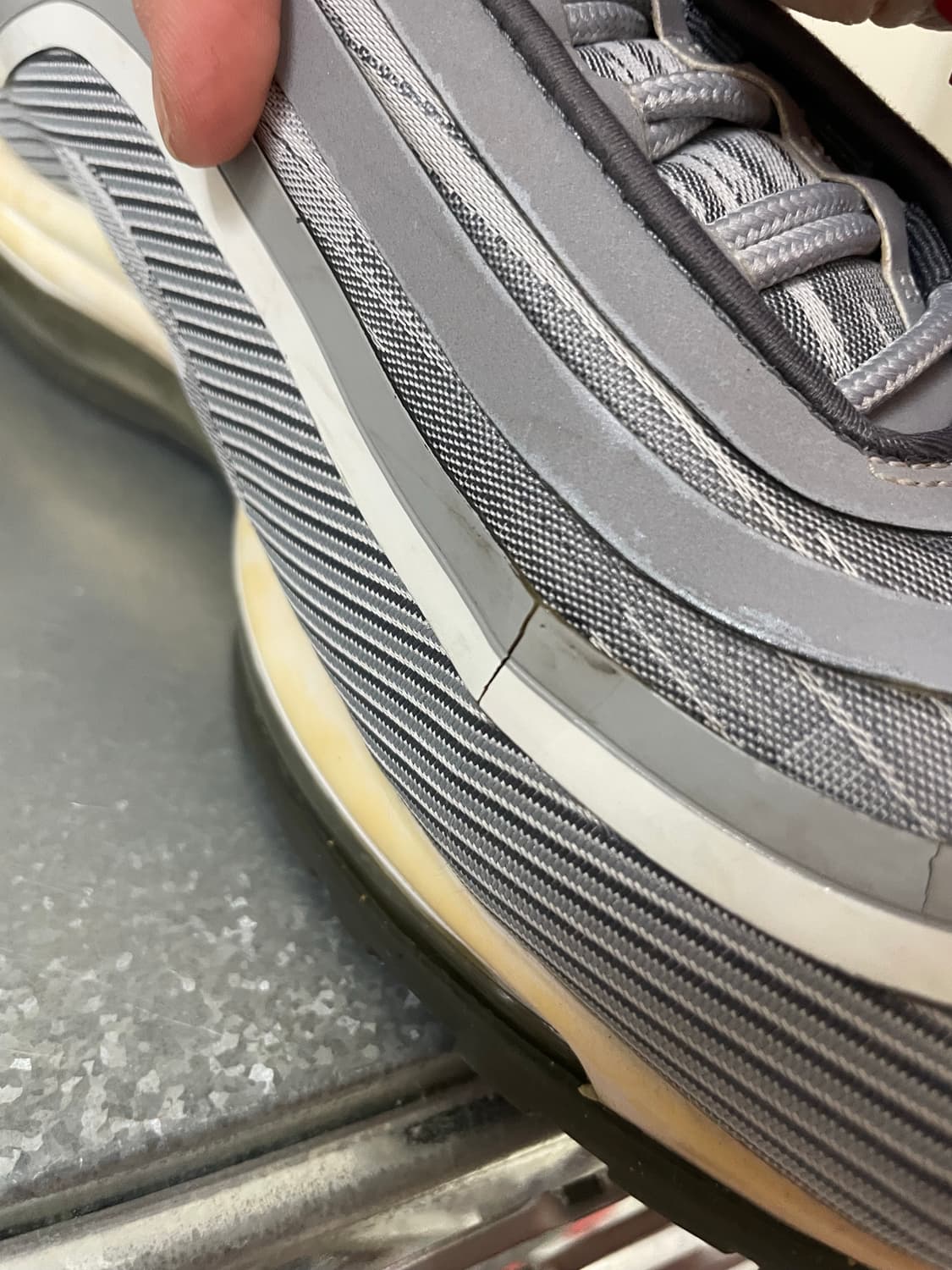 나이키 에어맥스 97 울트라 17 울프 그레이 265 상품이미지7