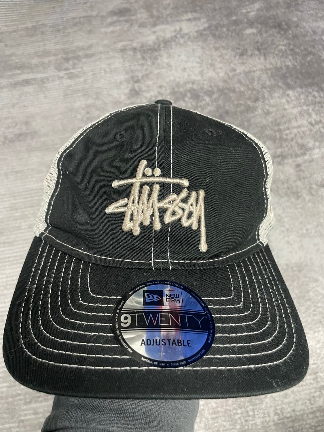 스투시 x 뉴에라 메쉬 트러커 상품이미지8