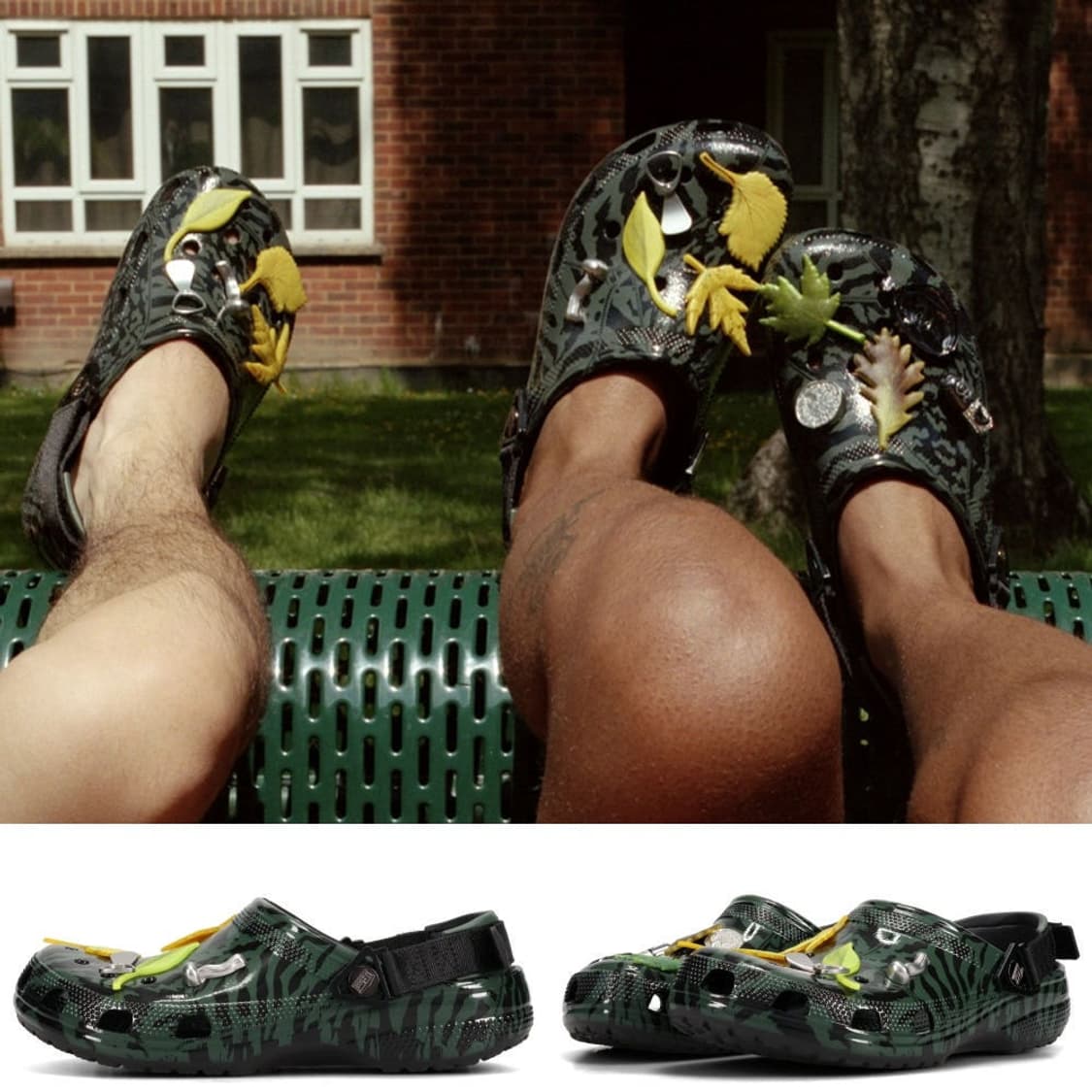 크록스 x 아리즈 콜라보 클로그 지비츠 상품이미지8