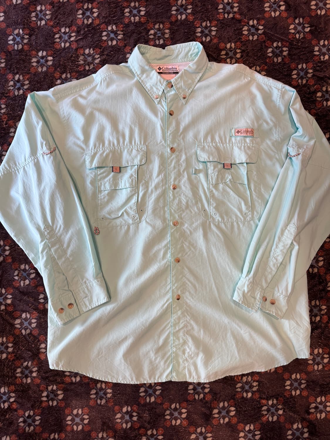 콜롬비아 피싱셔츠 상품이미지1