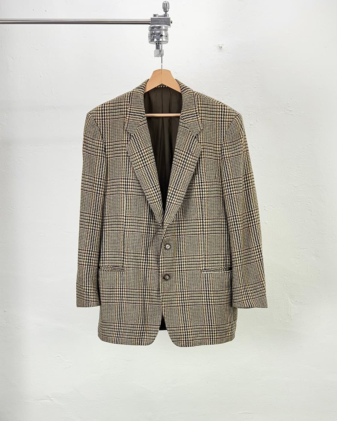 구찌 하운드투스 체크 2b 테일러드 블레이저 자켓 상품이미지1