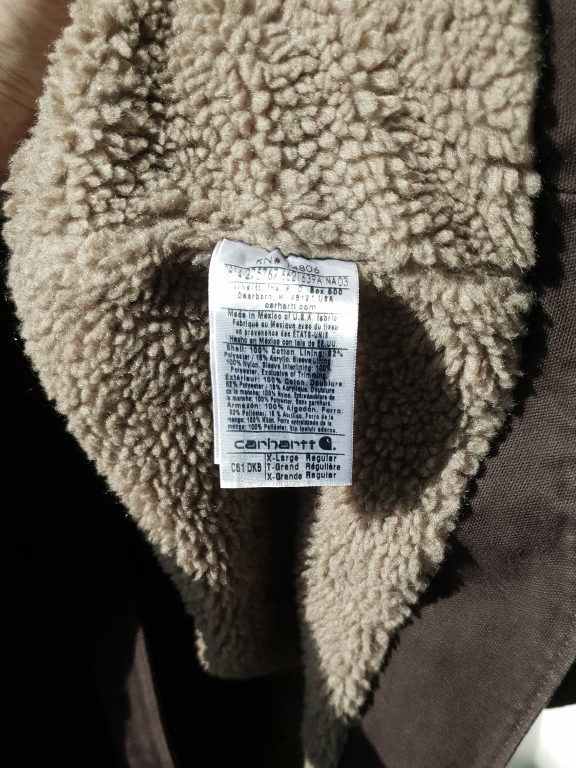 Carhartt sandstone ridge coat 상품이미지10