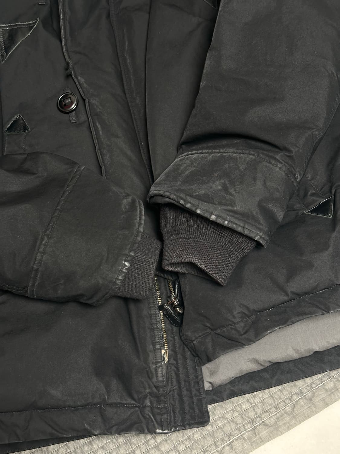 이스트로그 n3b 숏다운 패딩 xl 상품이미지4