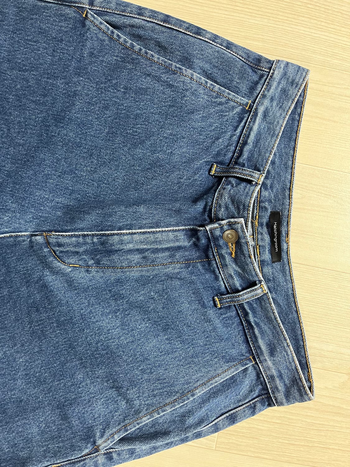 [해칭룸] 버뮤다 데님 쇼츠 _2 size 상품이미지1