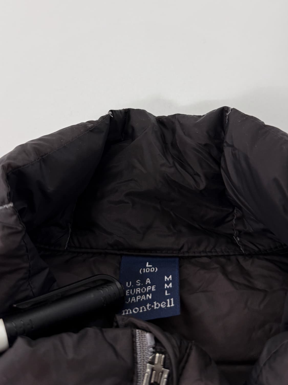 몽벨 브라운 구스다운 경량 패딩 상품이미지3