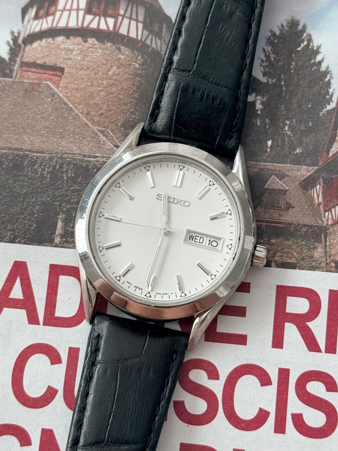  Seiko 세이코 쿼츠 Classic Day-Date 1999 상품이미지1