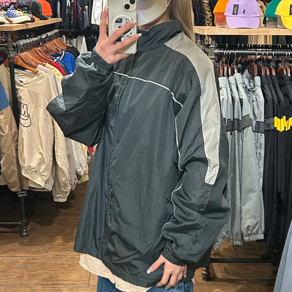 [HI] 나이키 바람막이 차콜 상품이미지4