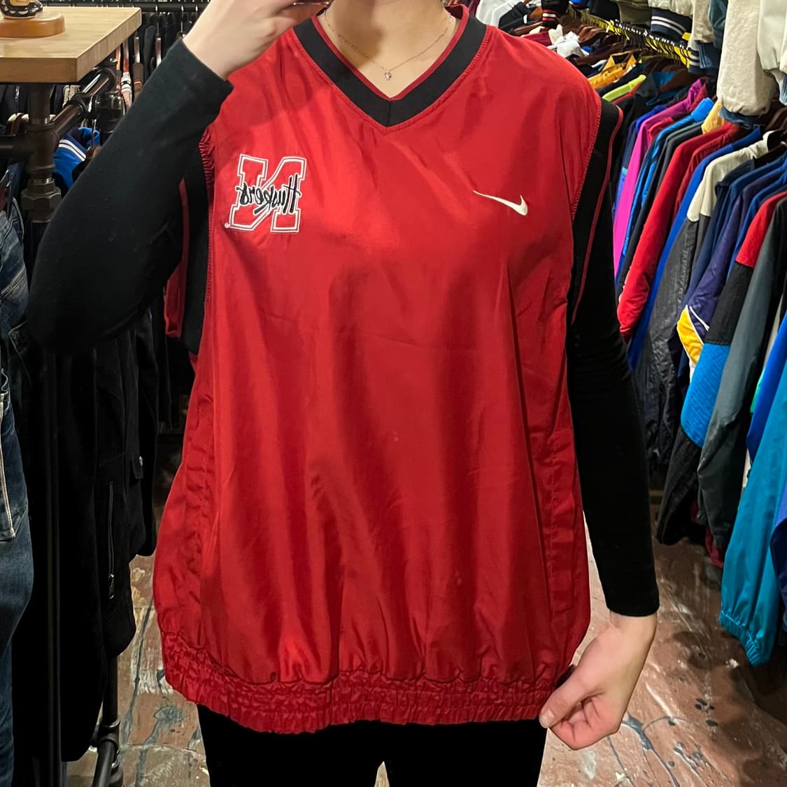 [HI] 나이키 나시 레드 상품이미지2