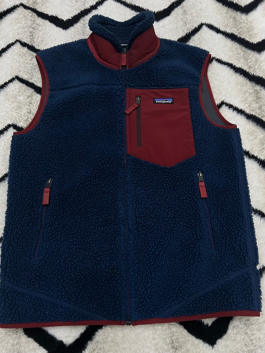 [M]파타고니아 레트로X 플리스 베스트/짙은네이비 상품이미지2