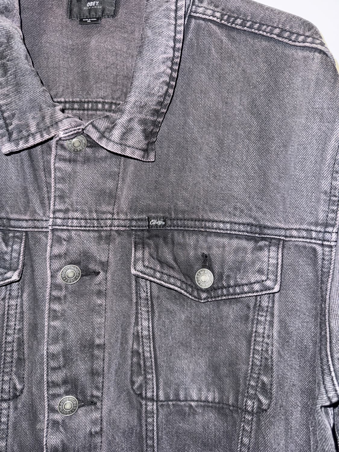 오베이 크리퍼 데님 자켓 상품이미지4