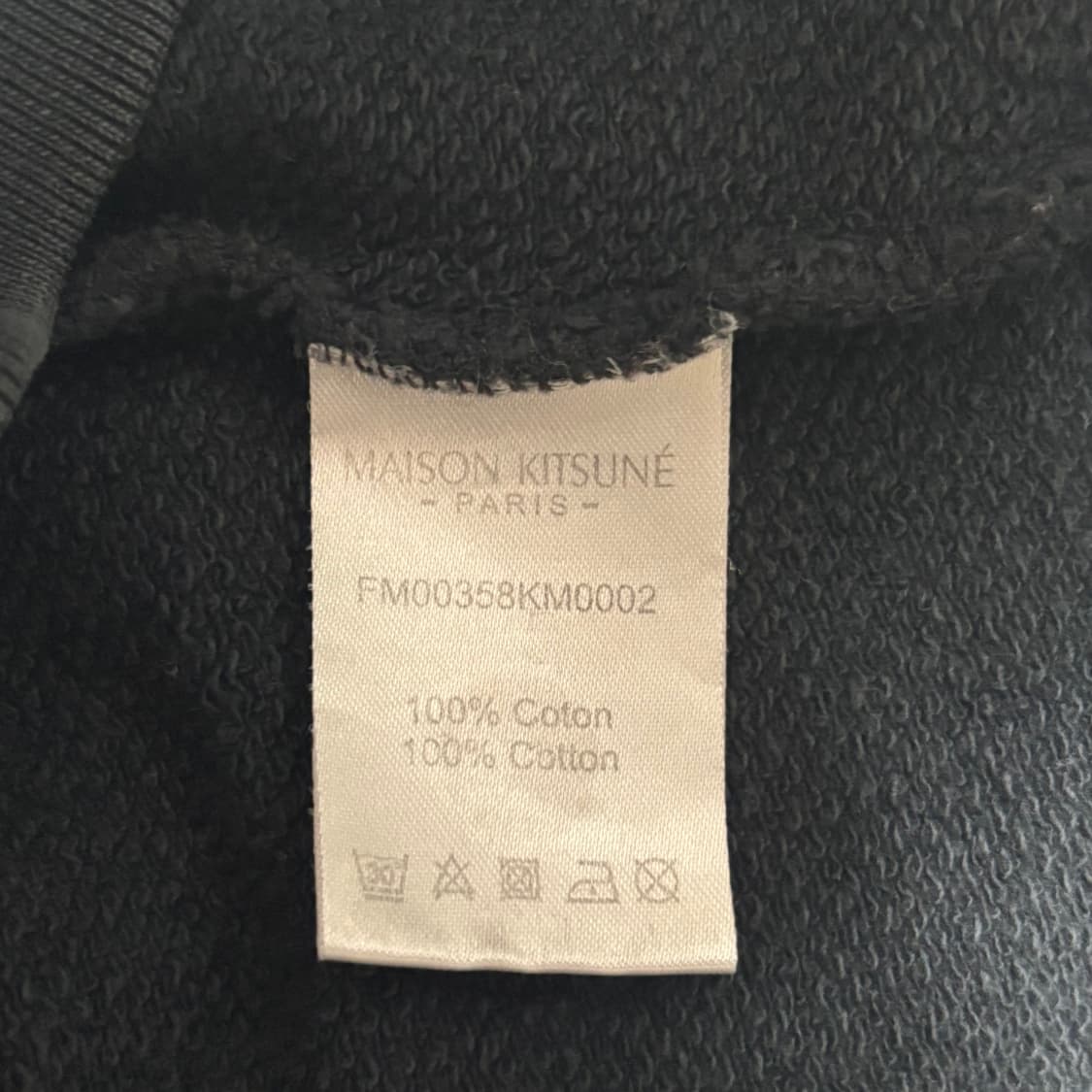 XL 메종키츠네 더블폭스 맨투맨 상품이미지5