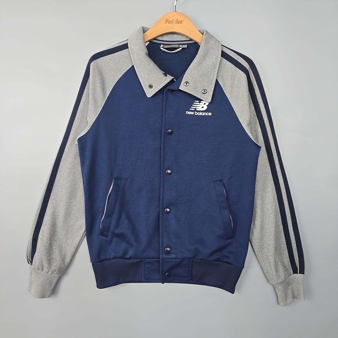 뉴발란스 New Balance 배색 트랙 자켓 S(90) 상품이미지1