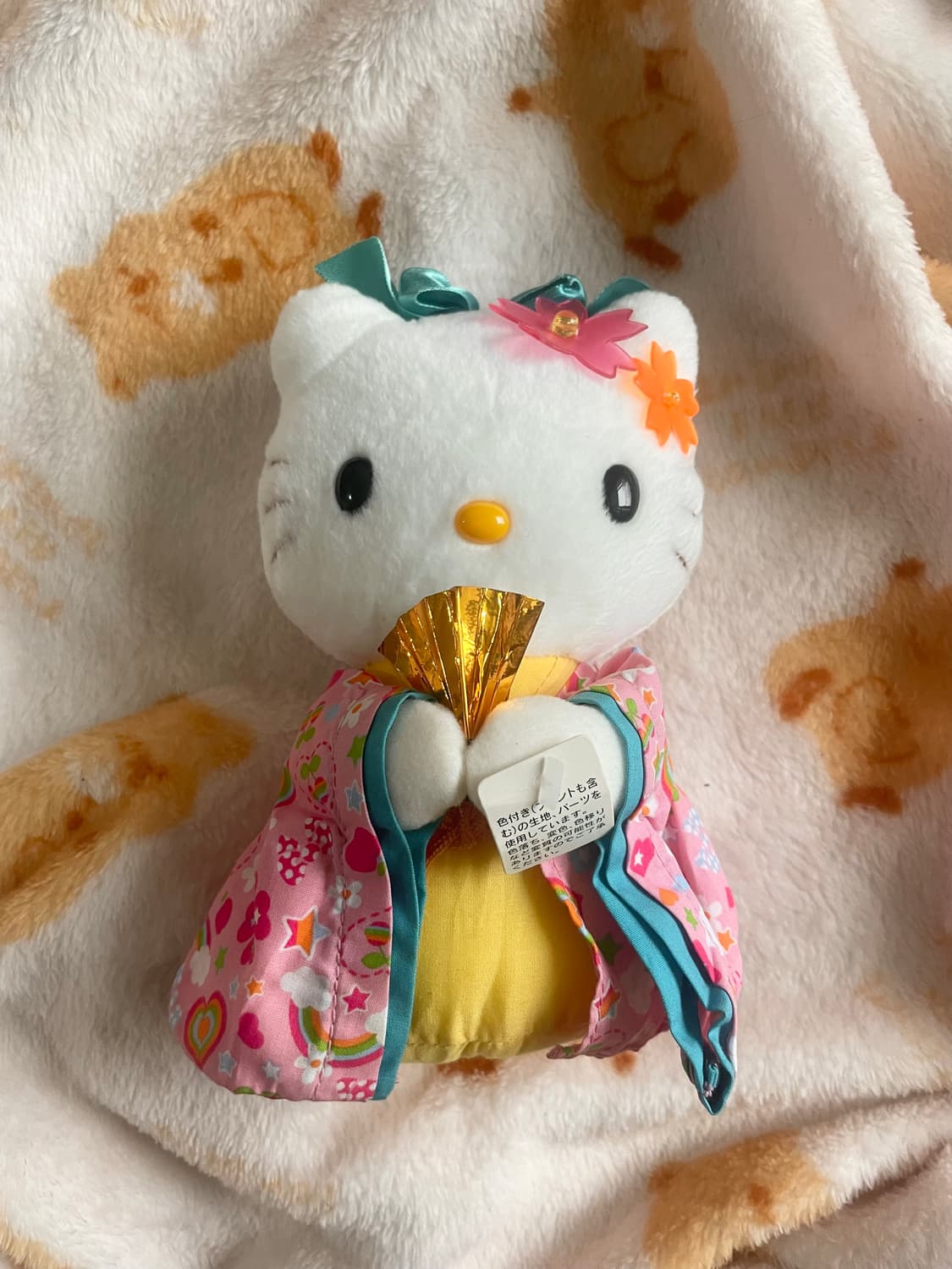 Sanrio 산리오 hello kitty 전통복 헬로키티 인형 🌸💛 상품이미지1