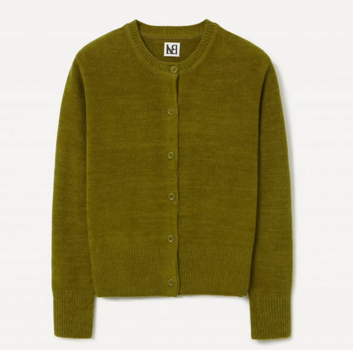 라벨아카이브 Tyler buttoned cardigan olive 2 상품이미지1