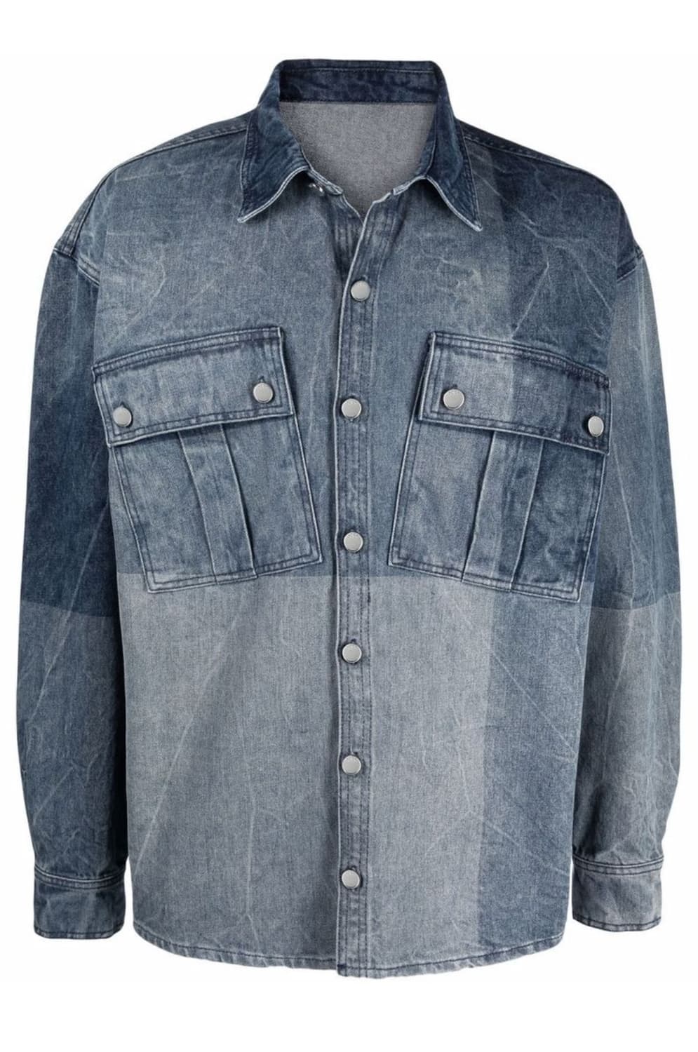 032c 오버사이즈 데님 셔츠 자켓 상품이미지2