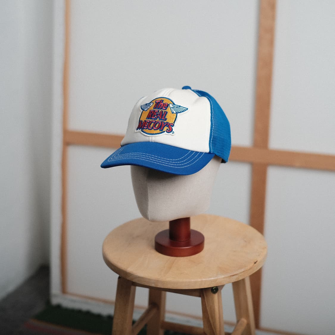 리얼맥코이 트러커캡 블루 상품이미지3