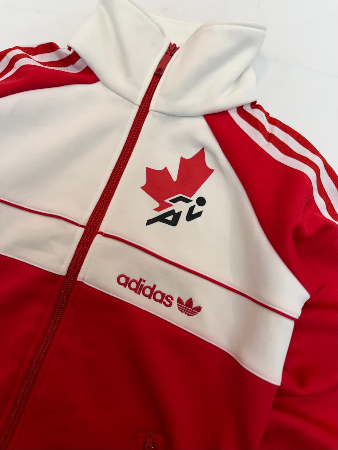 아디다스 구 캐나다 져지 빨흰 대장급 상품이미지2