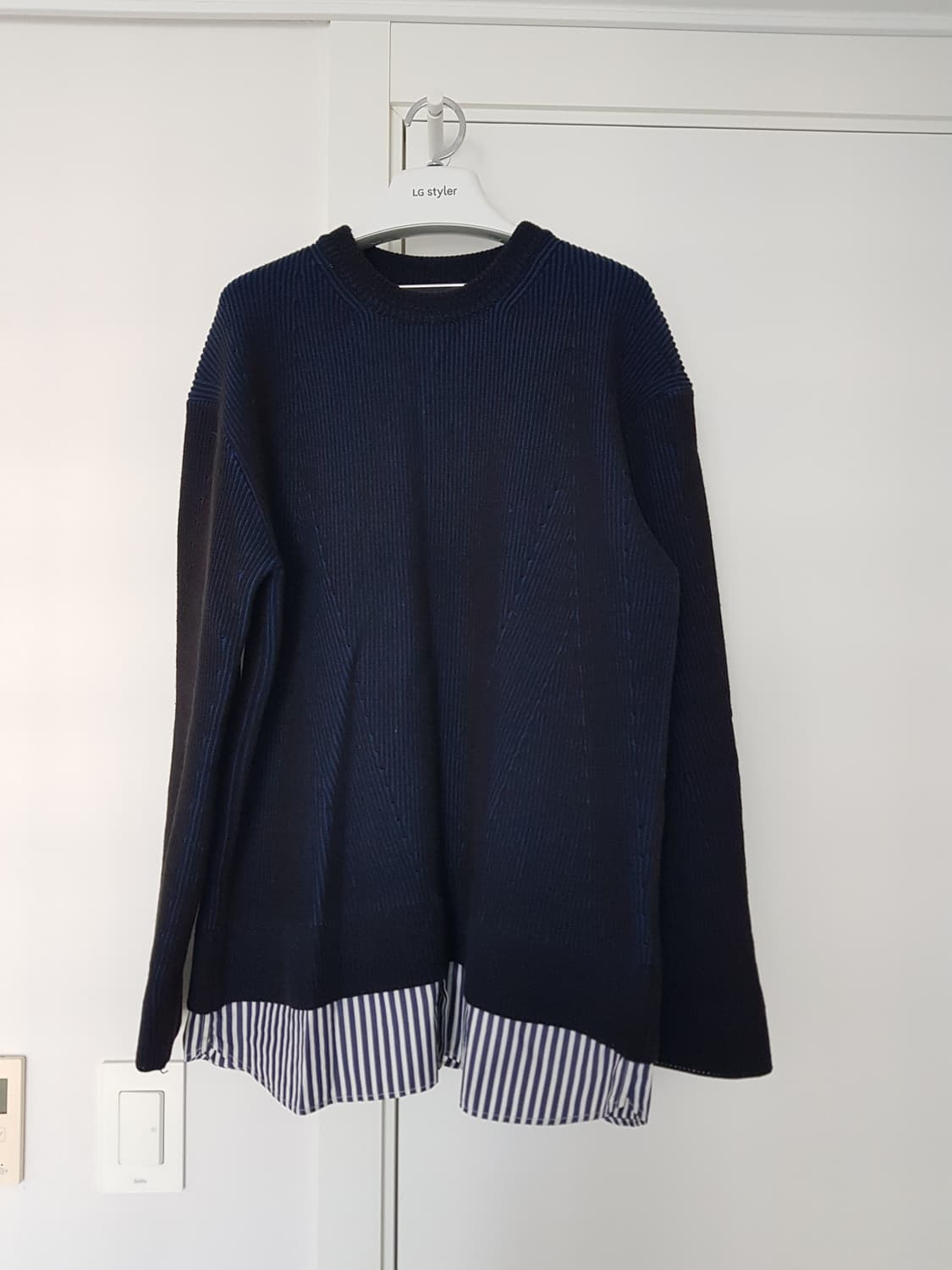 M) 준지 레이어드 니트 상품이미지1