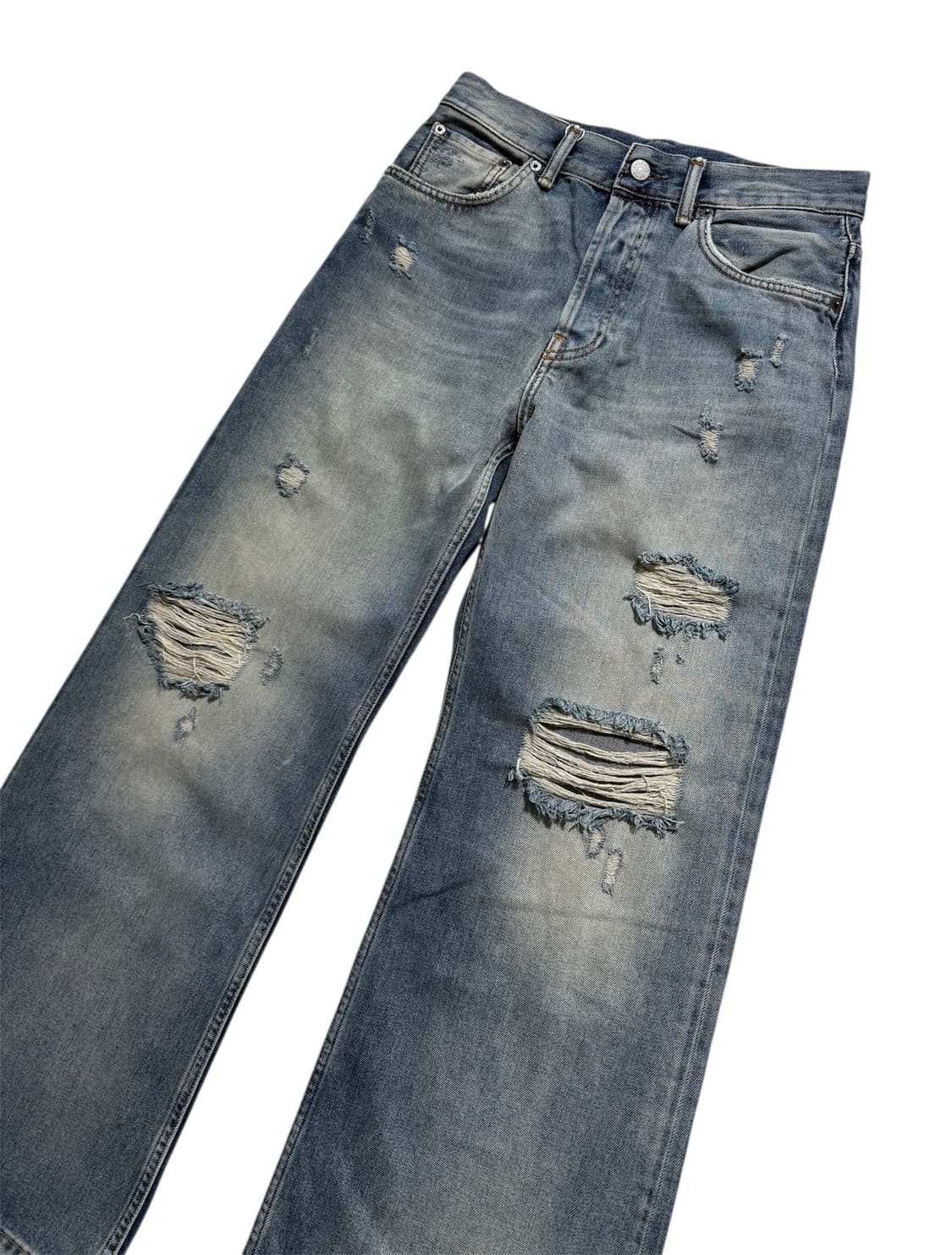 아크네 스튜디오 배기 와이드 레그 데님 팬츠 상품이미지4