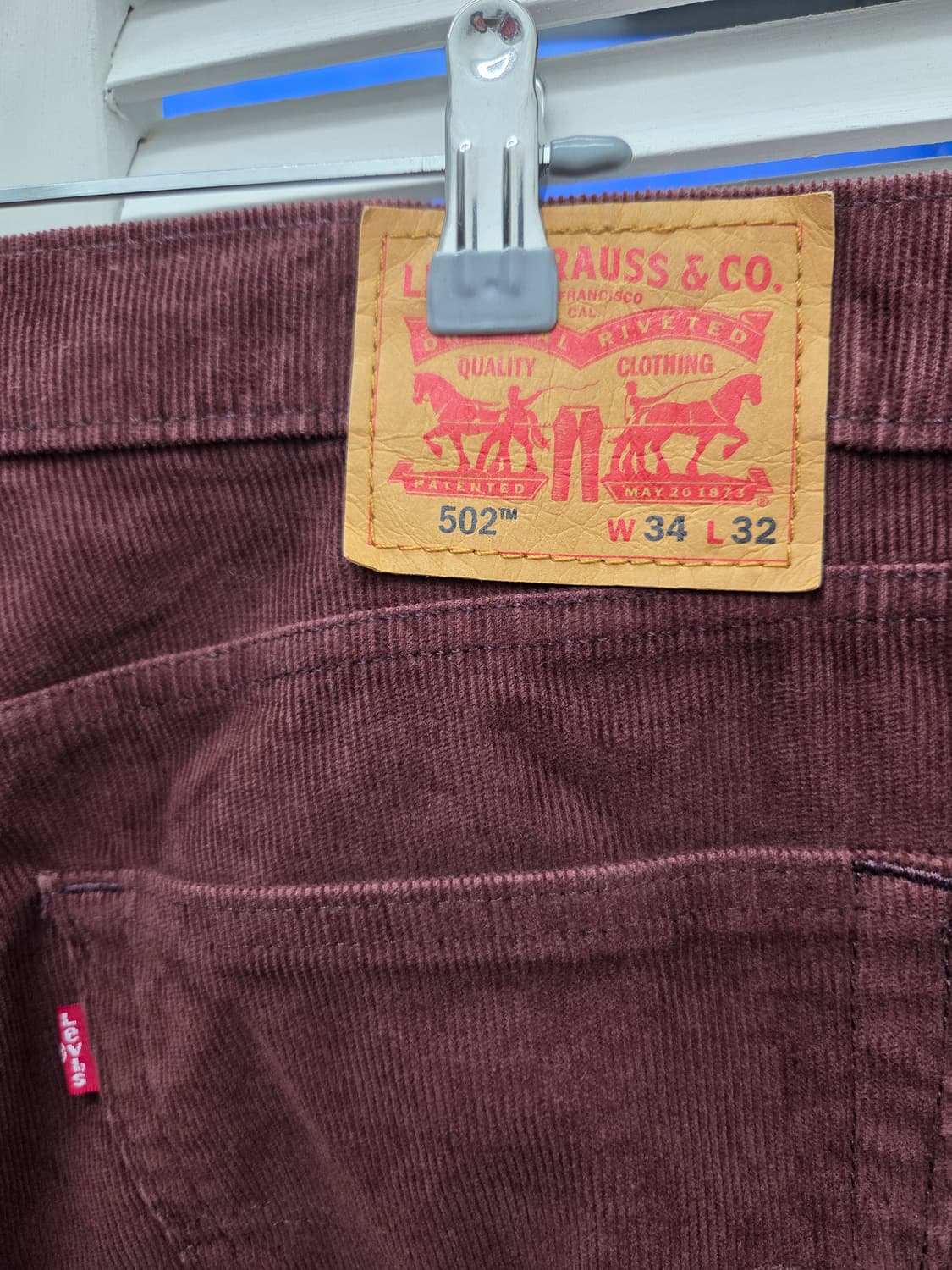 리바이스 502 코듀로이 팬츠 상품이미지5