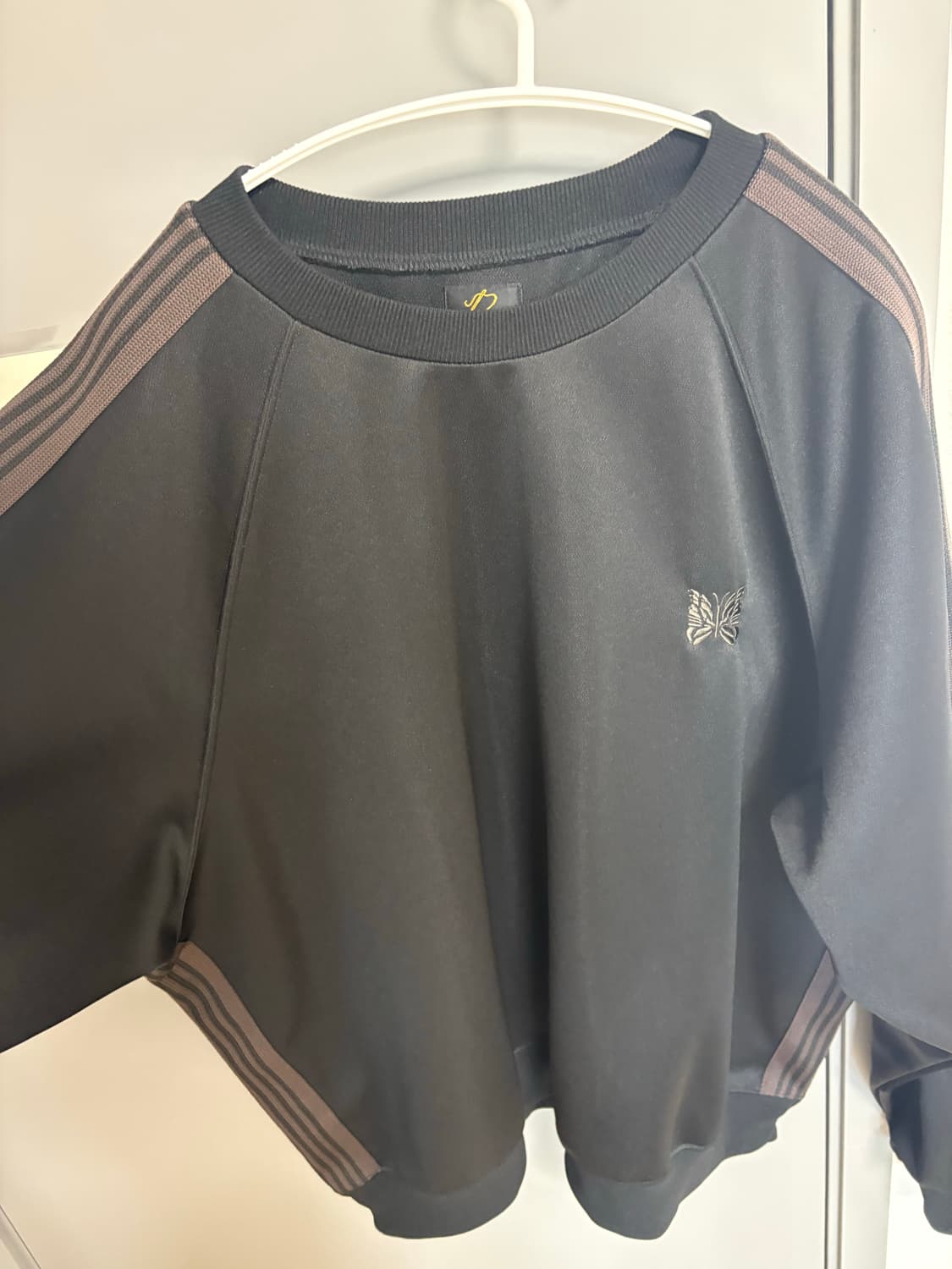 니들스 트랙 크루넥 폴리 스무스 블랙 상품이미지1