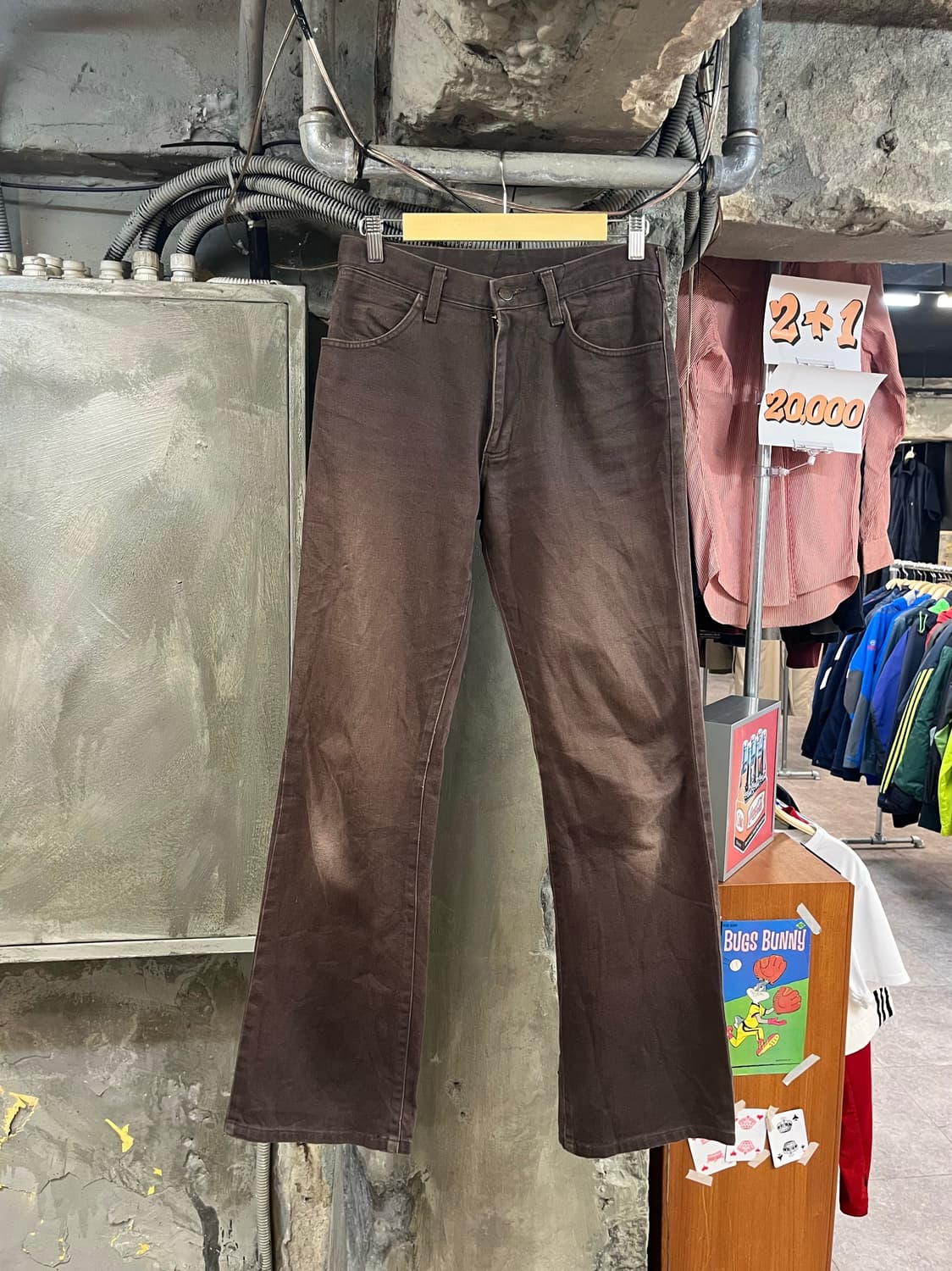 랭글러 코튼 팬츠 브라운 29 #csz3009 상품이미지2