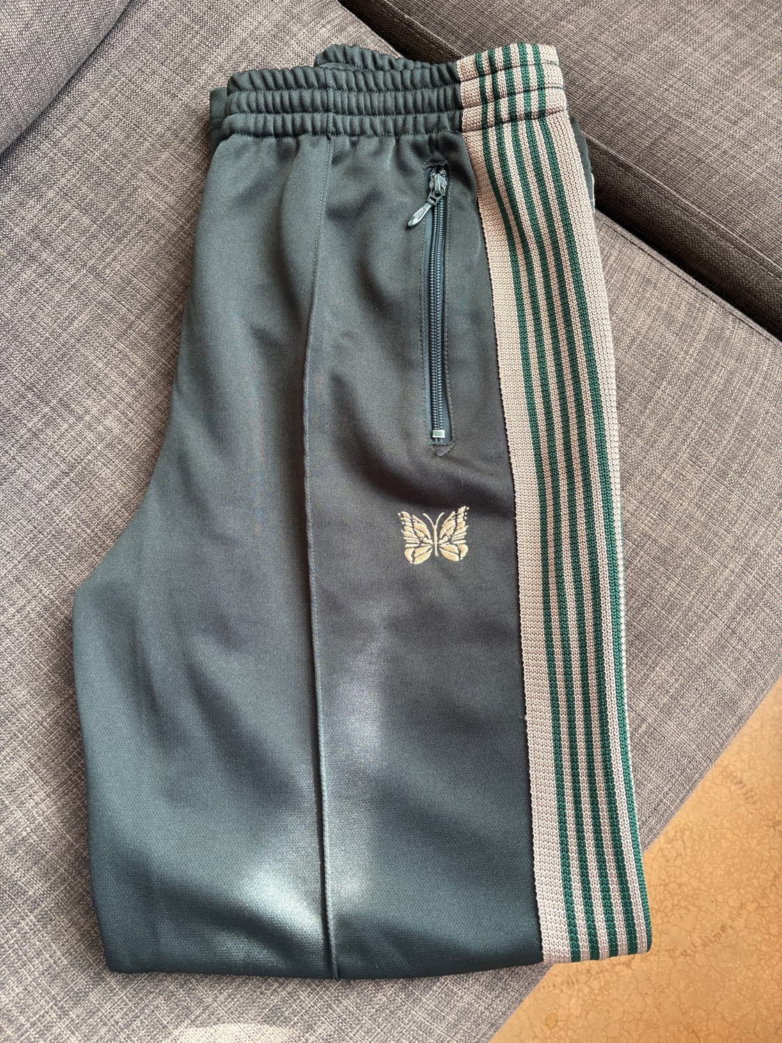 니들스 스트레이트핏 다크그린 S 상품이미지2