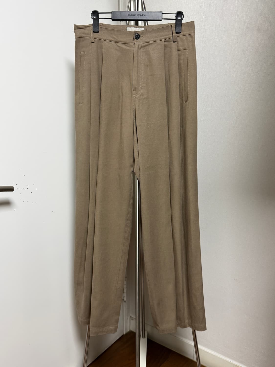 비긴202 워시드 코튼 도비팬츠 워시드베이지 2 상품이미지7