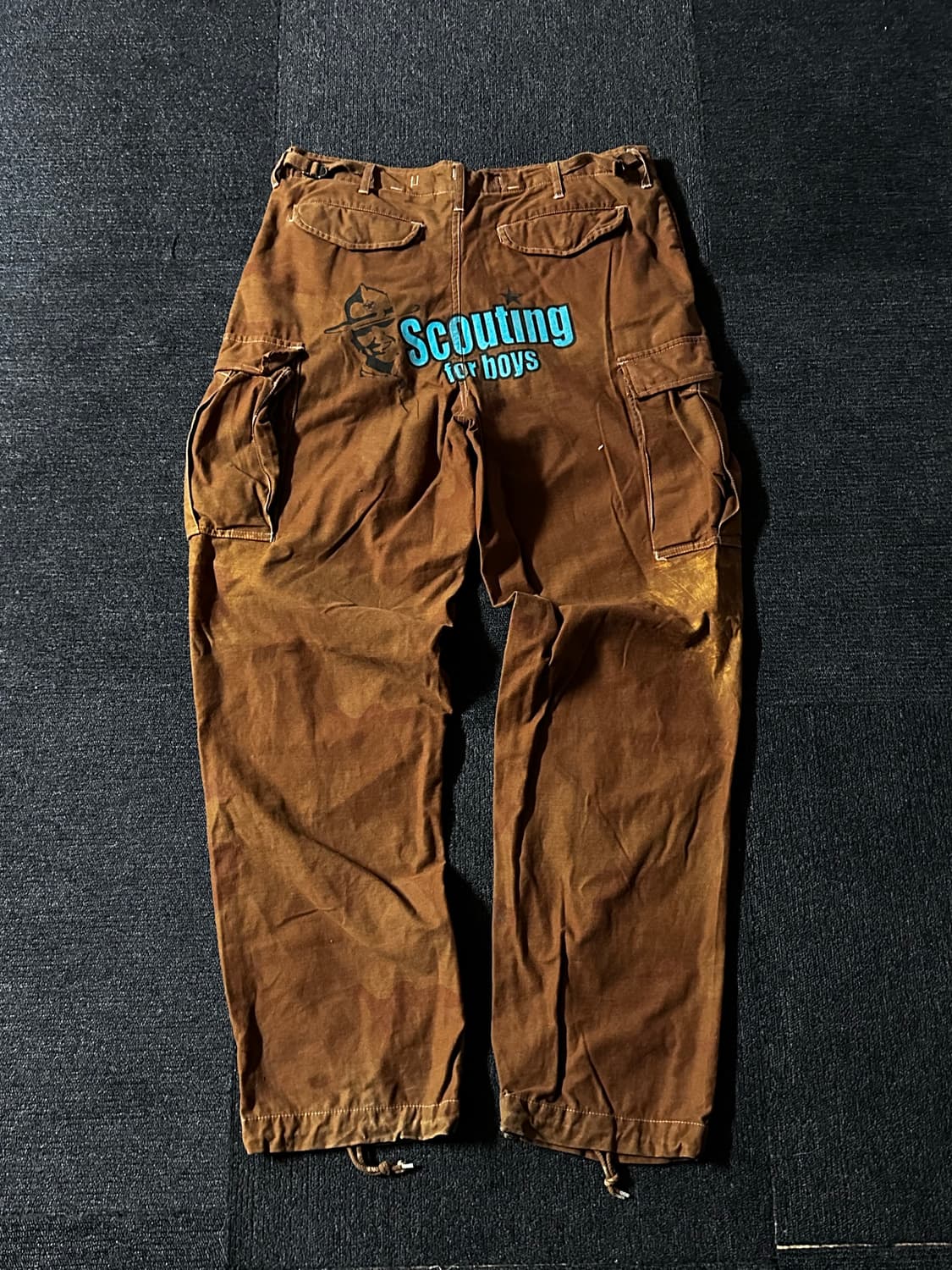 cousin’s rags…! M65 카모 밀리터리 팬츠 상품이미지5