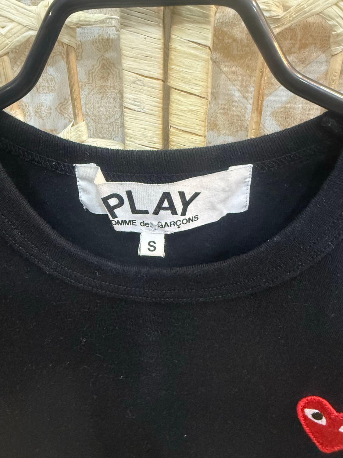 55 정품 꼼데가르송 레드와펜 티셔츠 팝니다 상품이미지2