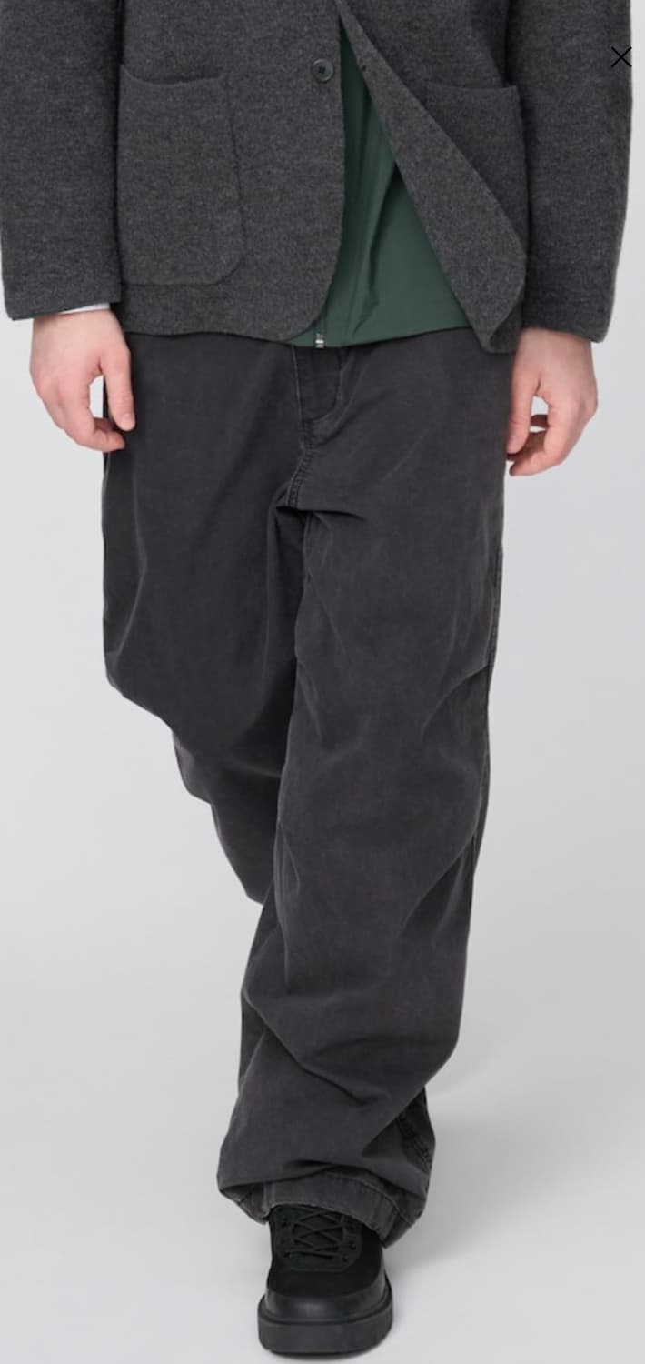 유니클로 c라인 와이드 파라슈트 데님 팬츠 xl 상품이미지1