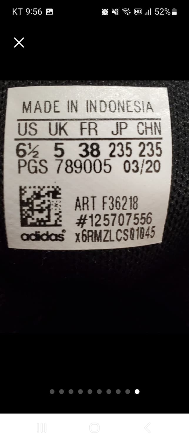 아디다스 운동화 팔콘 런닝화 ADIDAS RUNFALCON 235 상품이미지10