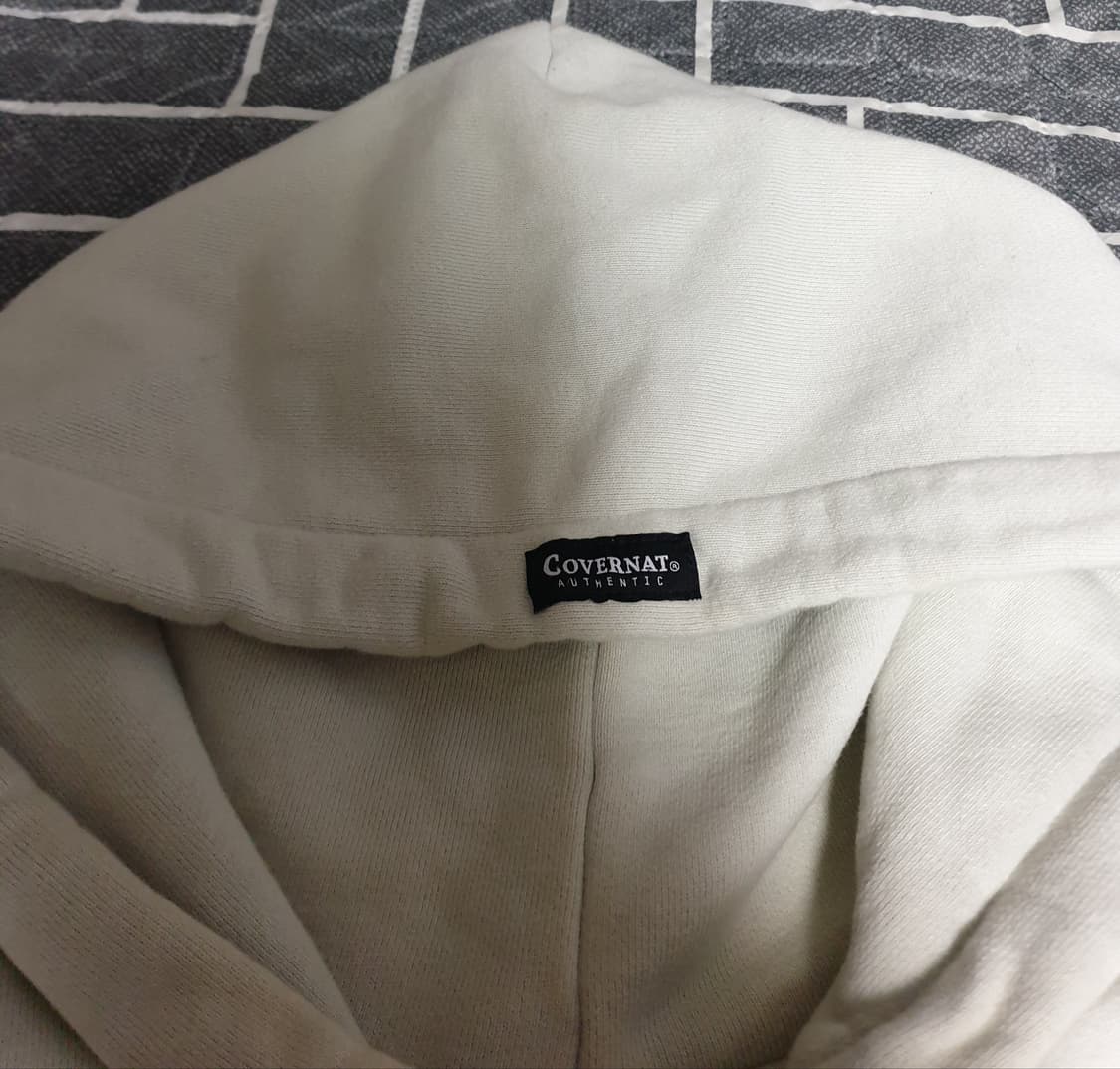 커버낫 오버핏 어센틱 혜비 코튼 후드티 (M) 상품이미지3
