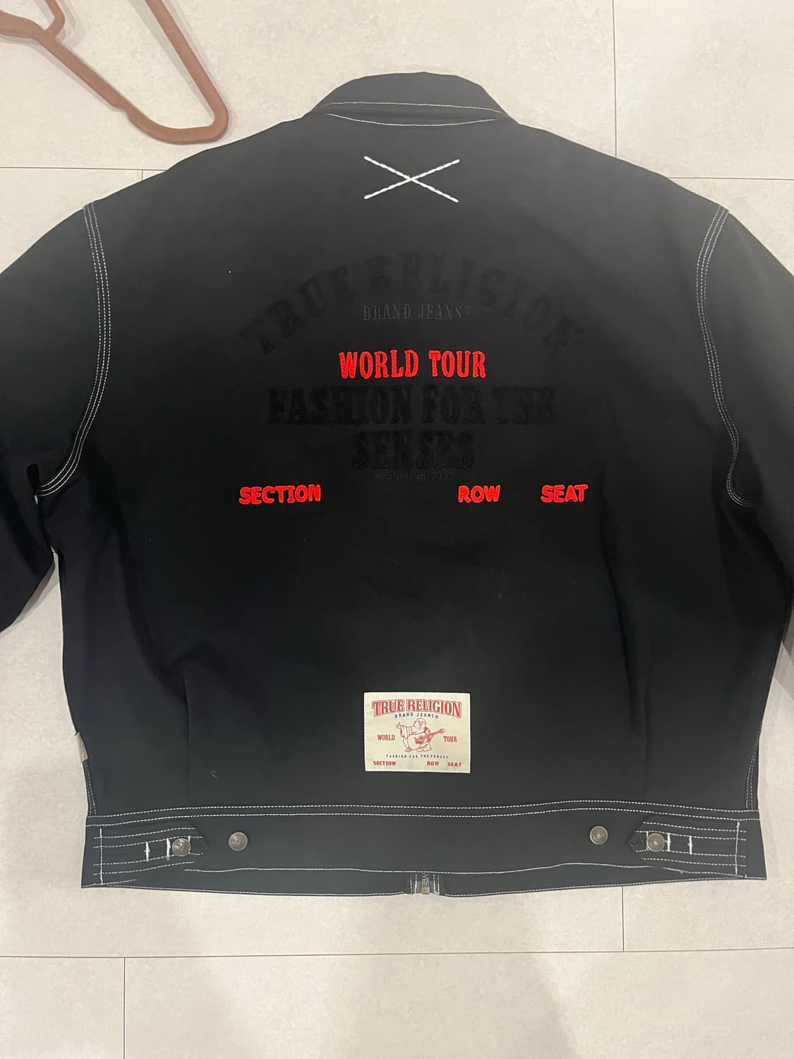 트루릴리젼 블루종 자켓(XL)  상품이미지2