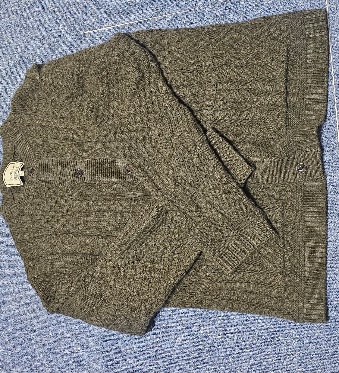 라이즈앤빌로우 질롱울 가디건 XL 상품이미지2