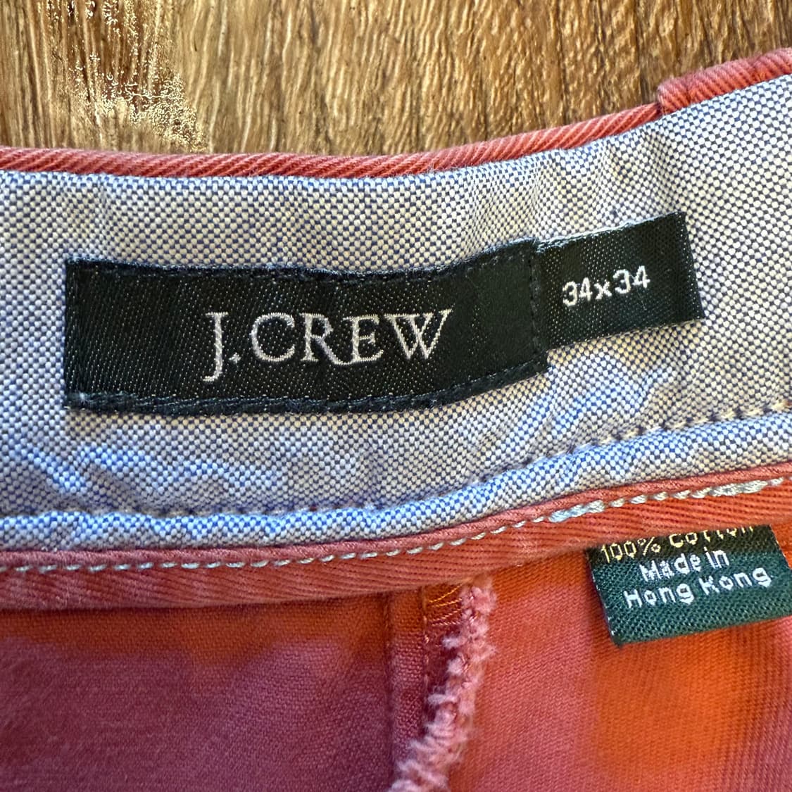 J.crew 자수 면바지 오렌지 p2006 상품이미지3