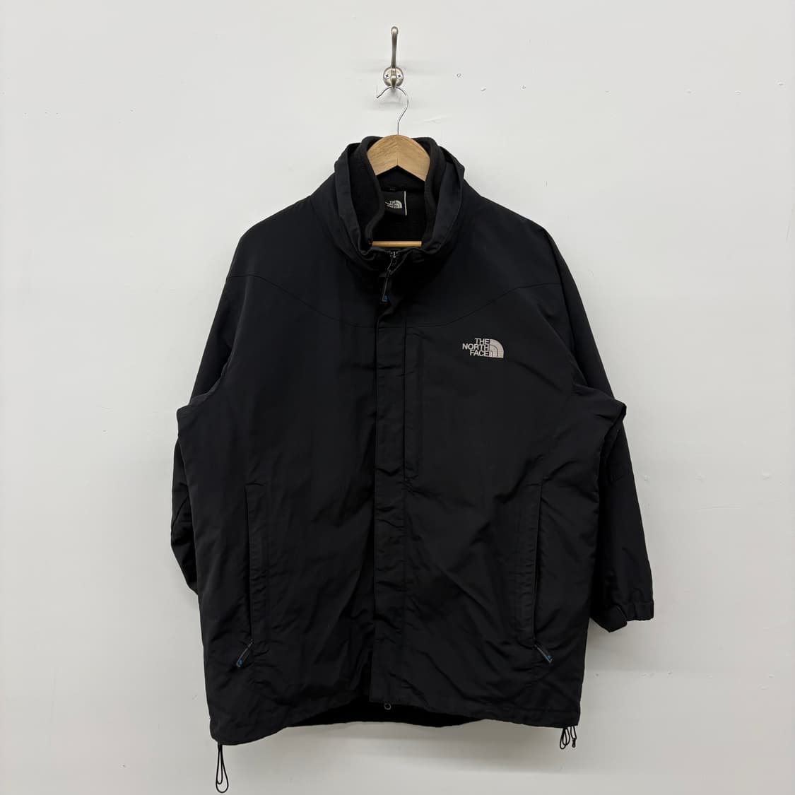 노스페이스 블랙 바람막이 패딩 자켓 XXL 상품이미지1