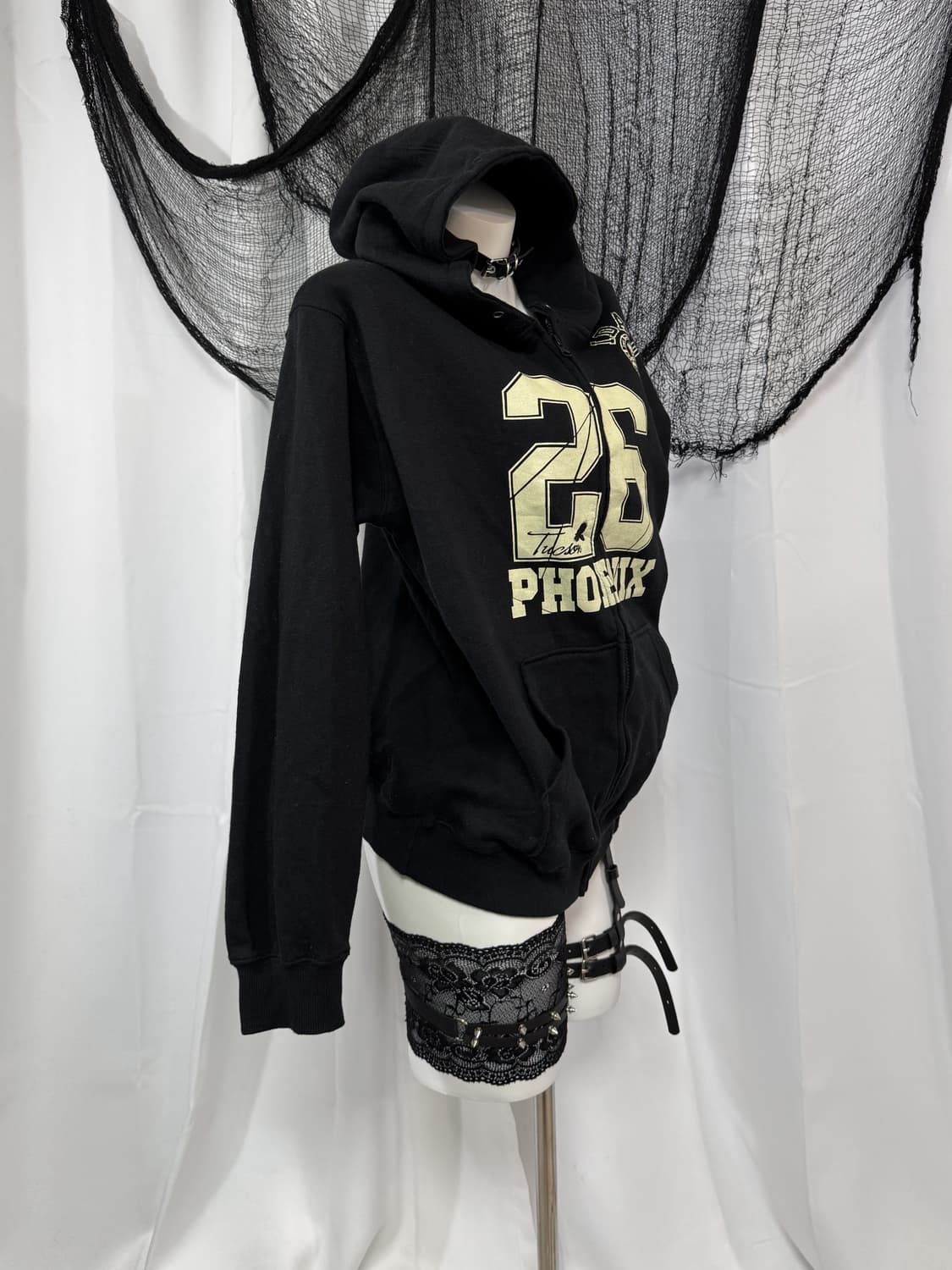 printing hood zip up 상품이미지1
