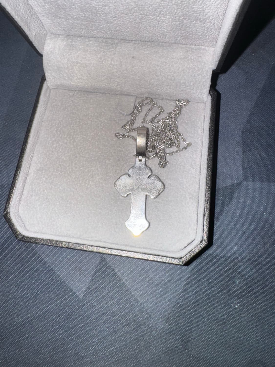 ynade 모이사나이트 크로스팬던트 상품이미지4