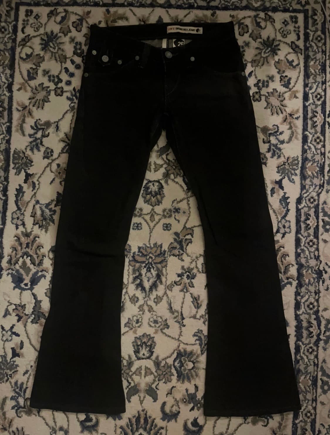 Levis 로우라이즈 엔지니어드 플레어진 상품이미지2