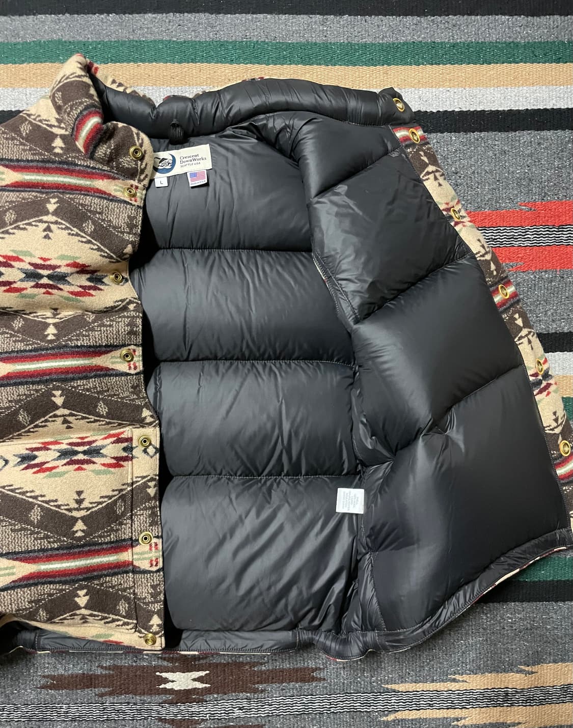 크레센트다운웍스 패딩 베스트 상품이미지3