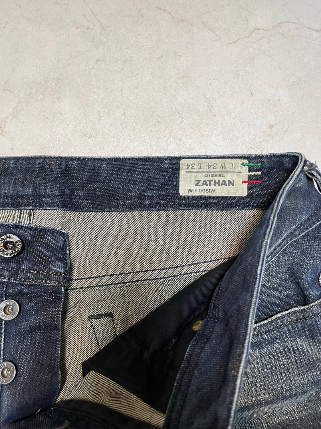 디젤 diesel 플레어 팬츠 34inch 상품이미지4