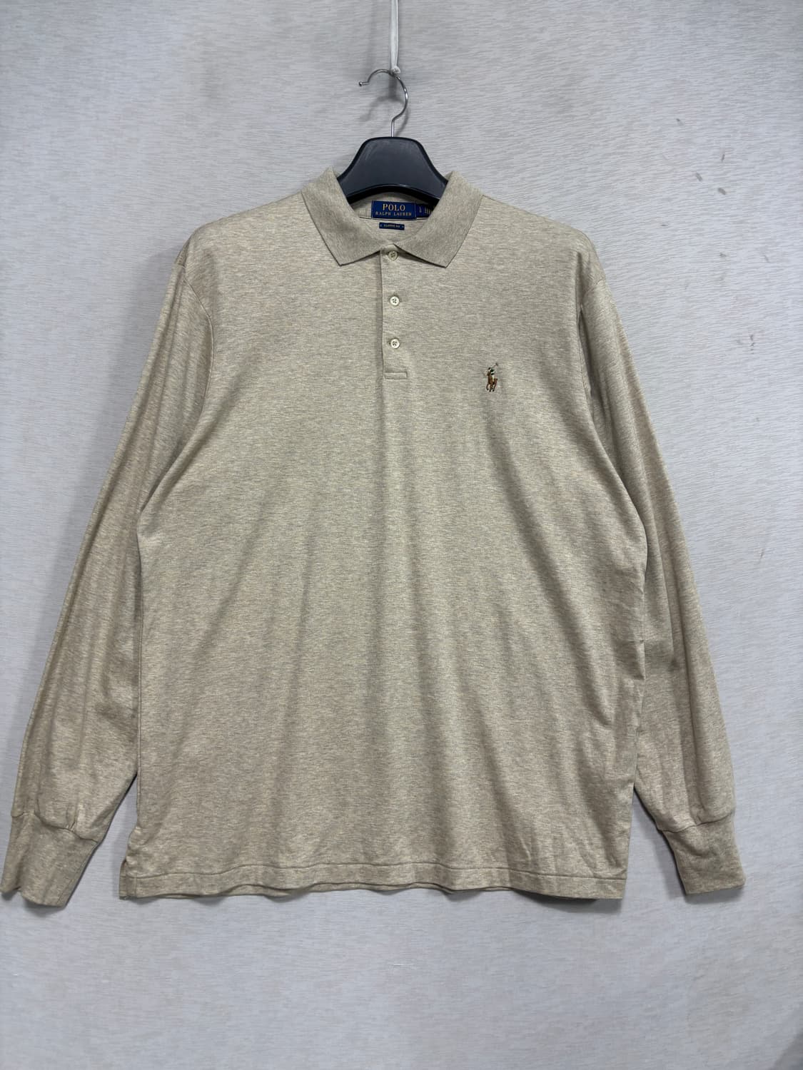 폴로 랄프로렌 클래식핏 롱슬리브 카라티 105 상품이미지1