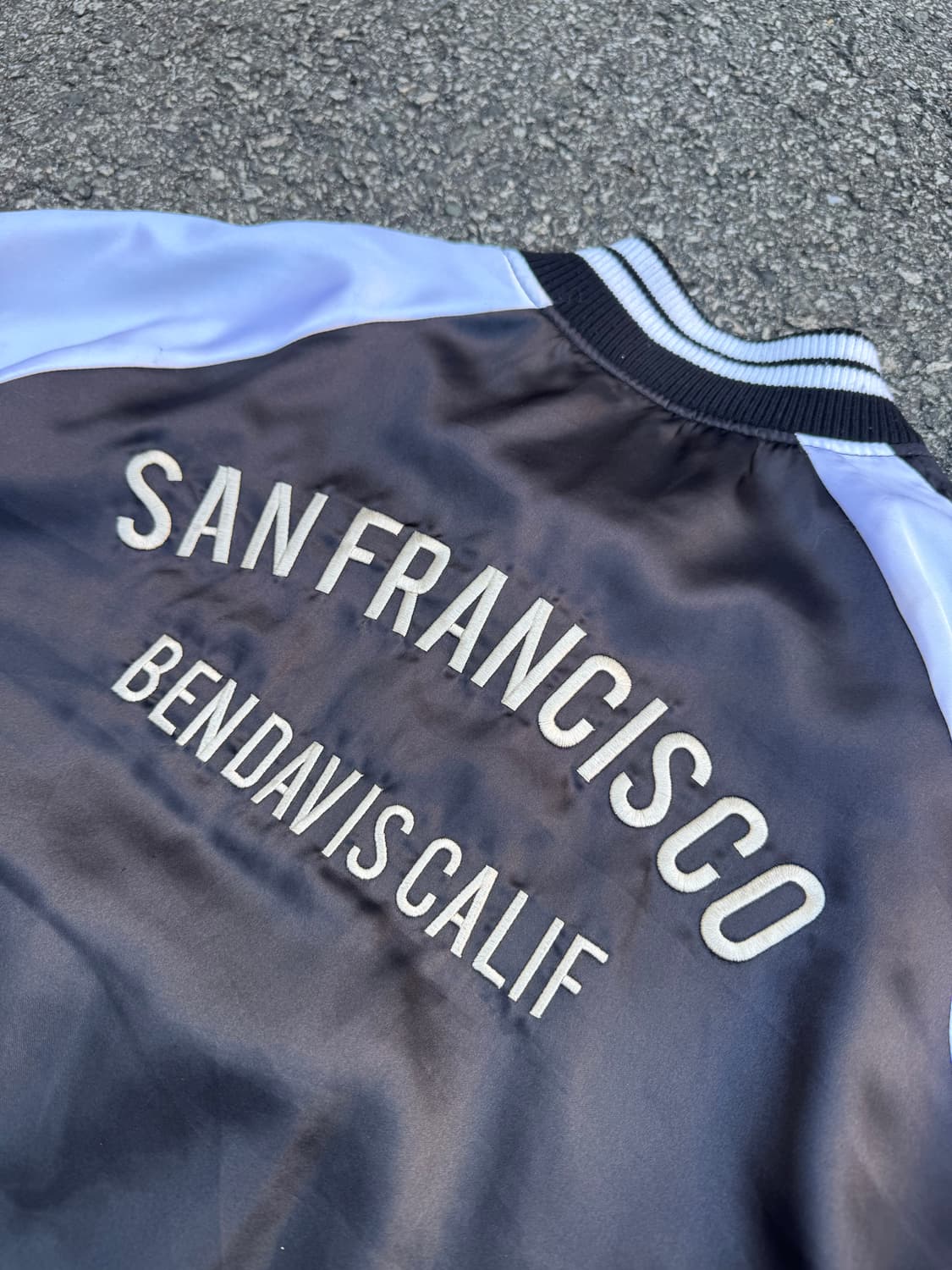 벤데이비스 샌프란시스코 빅로고 자수 스카잔 상품이미지8