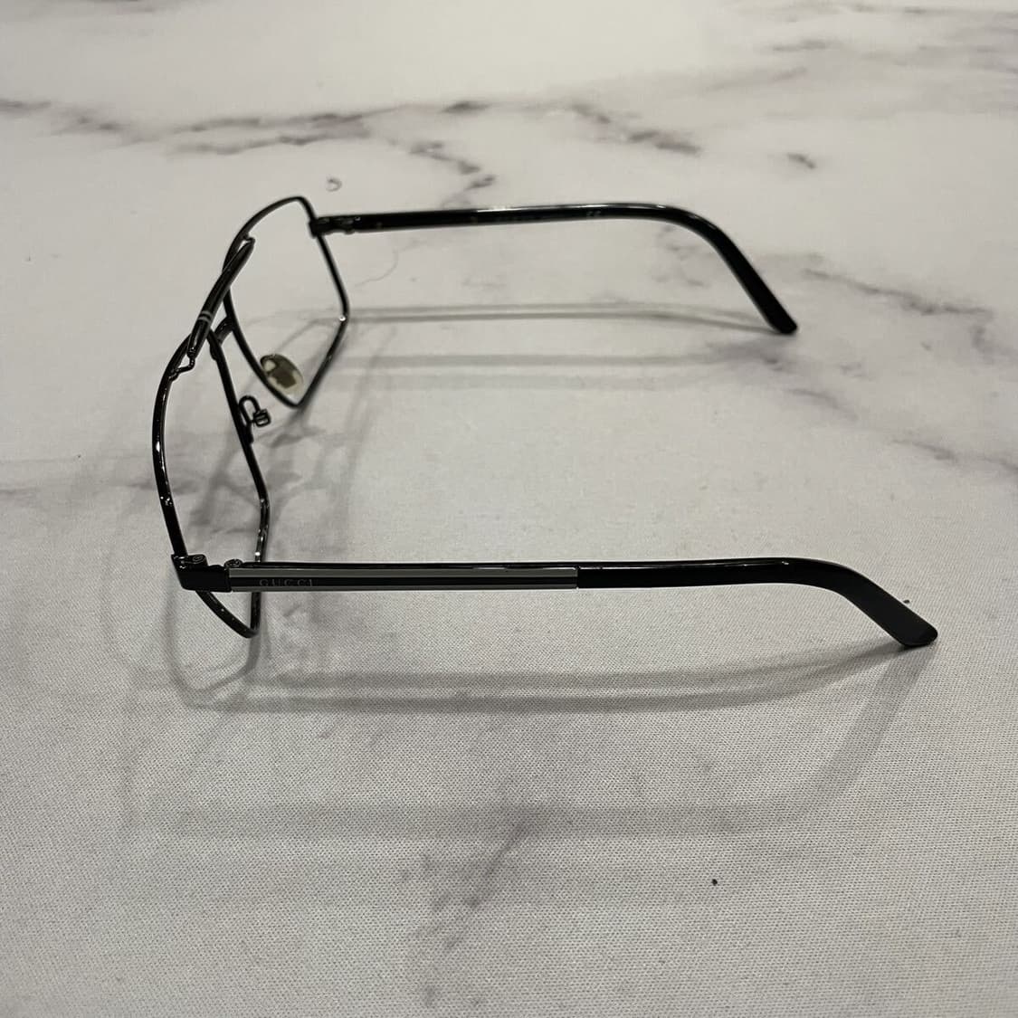 Gucci 아비게이터 스퀘어 안경 상품이미지3